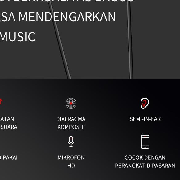 GRATIS ONGKIR✅Headset Gaming BASIKE In-Ear Earphone With Microphone Super Bass Handsfree  Android Sa