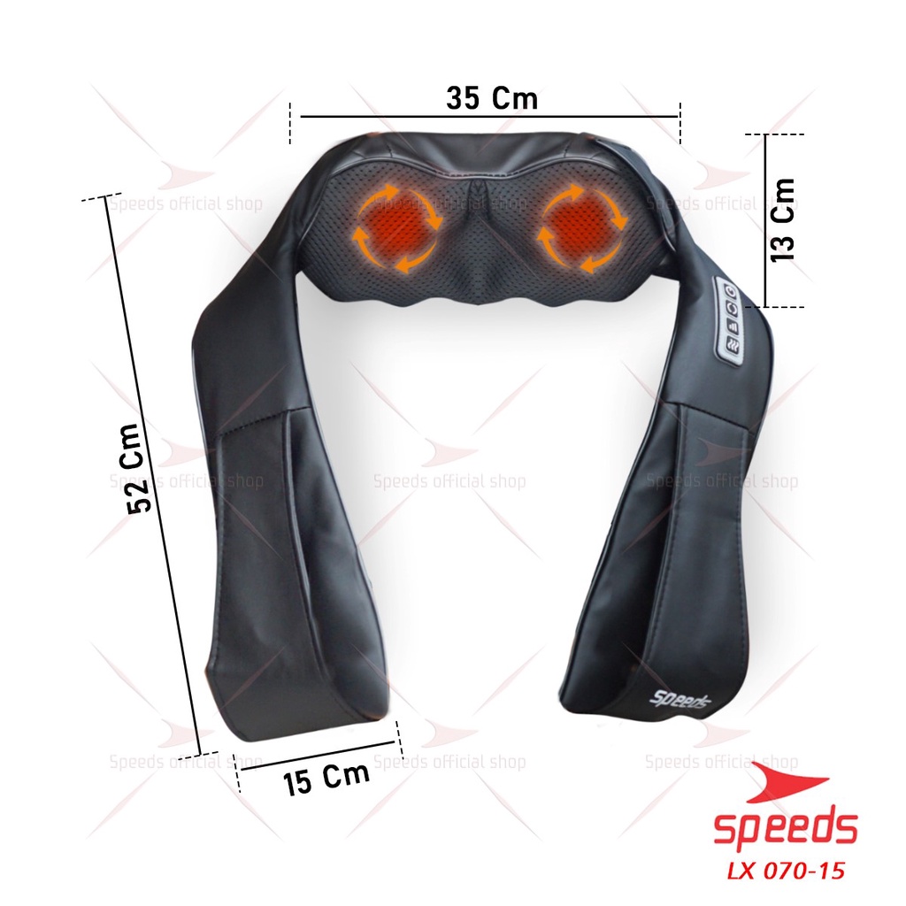 SPEEDS Alat Pijat Kaki Elektrik Bantal Pijat Kaki Alat Kesehatan Portable Foot Massager 070-16--15 SYAL PIJAT