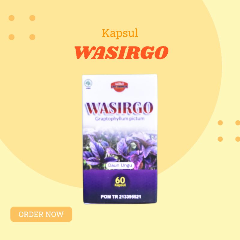 

[100% Original] Kapsul WASIRGO – Mengatasi ambeien, BAB berdarah, sembelit, susah BAB BPOM