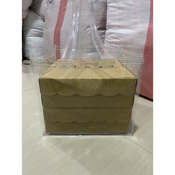HARGA LUSIN ISI 12 BIJI- TAS HAJATAN MIKA FULL  PREMIUM TEBAL 0.25 MM