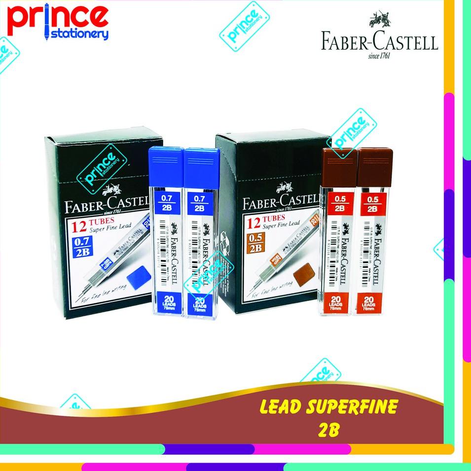 

ぽ FABER-CASTELL REFILL PENSIL MEKANIK 2B ヸ