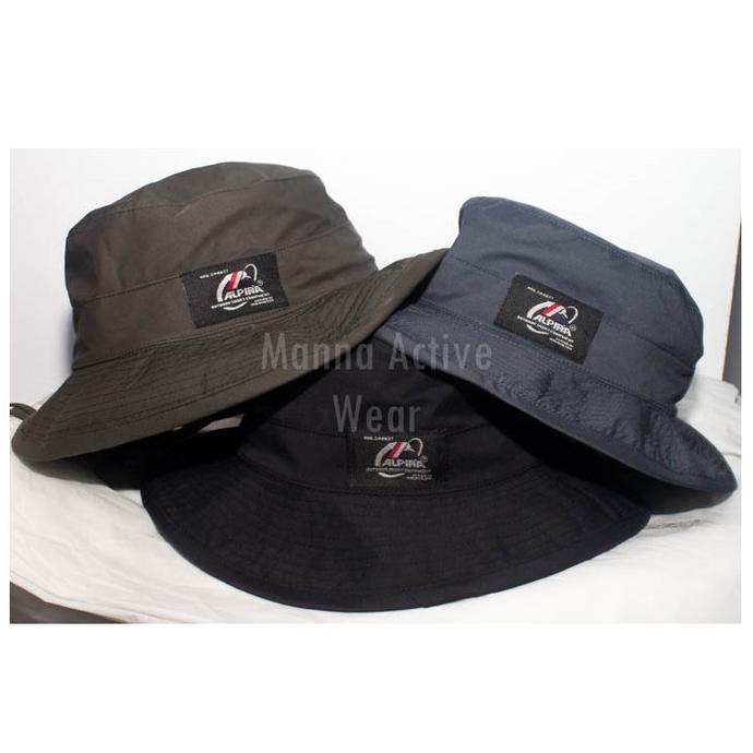 Topi Rimba Outdoor Mancing Traveling Anti Air Alpina Not Eiger Consina