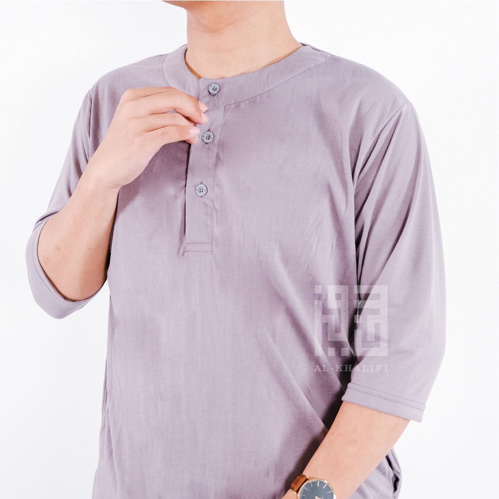 Kurta Pakistan Bahan Kaos Lengan 3/4 Baju Koko Terlaris Termurah