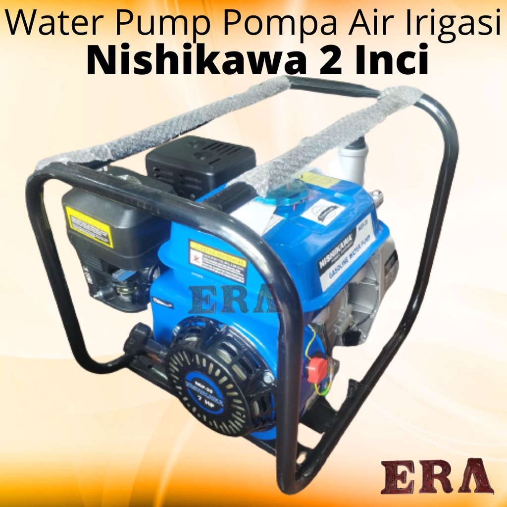 NISHIKAWA - Alkon Mesin Pompa Air Irigasi 2" NGP-20 Alat Pompa Air Sawah 2 Inci Irrigation Water Pum