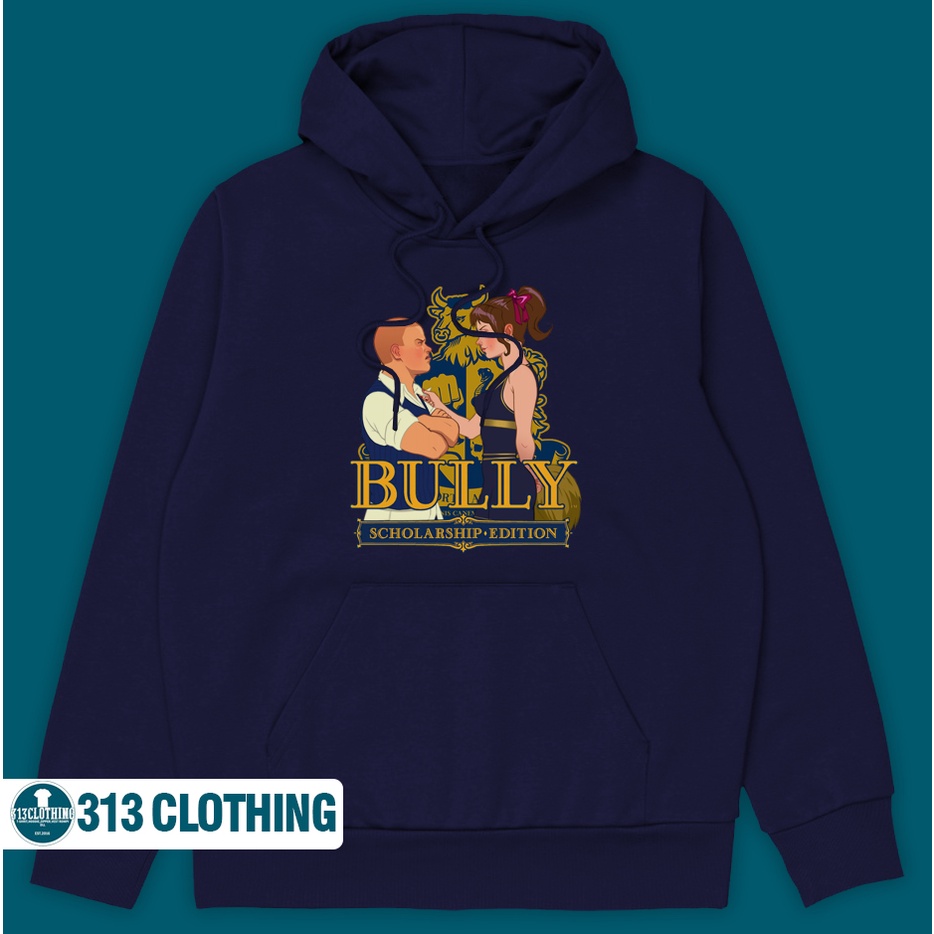 Jaket Hoodie Bully Scholarship Hoodie Sweater Bullworth Bully Scholarship