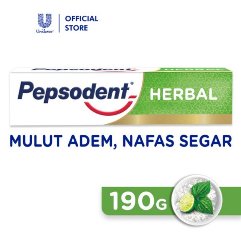 Jual Pasta Gigi Natural Pepsodent Herbal G Shopee Indonesia