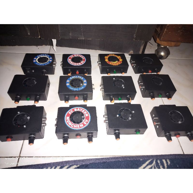 Power Mini Rakitan Full Siap di Gandeng Ke Parametrik Mixer dll