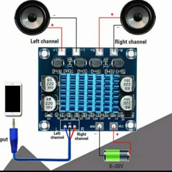 TERLARIS TPA3110 30W+30W kit amplifier class d digital power mini board ??