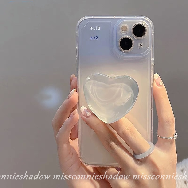 Casing Softcase Redmi 9T 10 10C 9C 10A 9 9A 11 9s 8 9Pro 10 10 10s 11s 11Pro 10Pro Max Warna Gradasi Biru + Ring Stand Holder