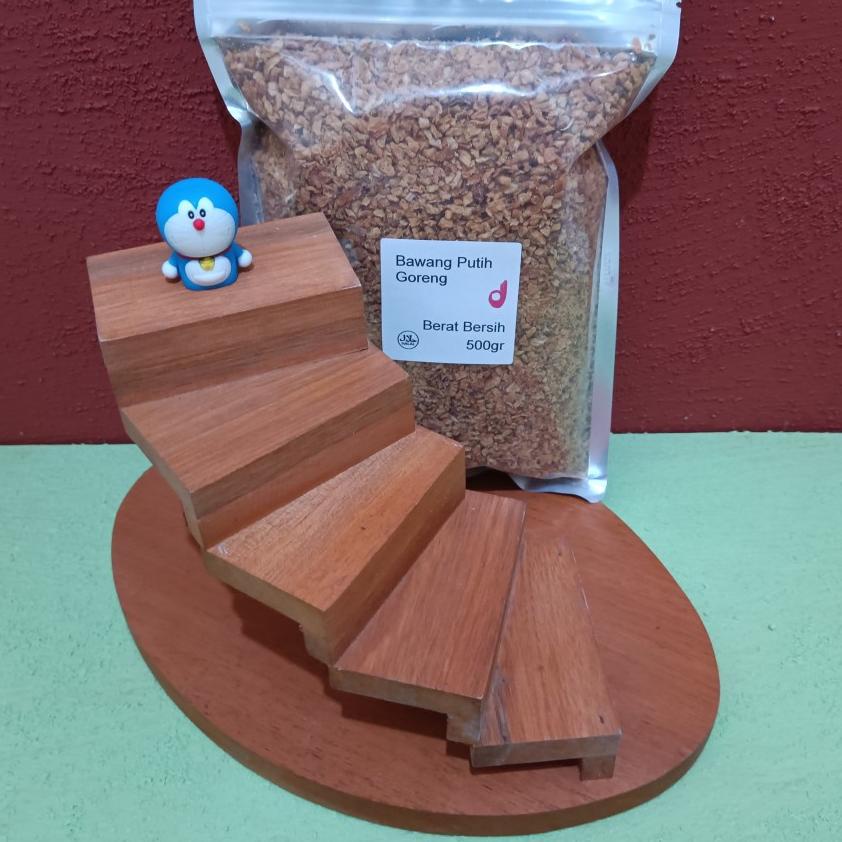 

10.10 SALE Bawang Putih Goreng 500 gram Cacah / Fried Garlic 1/2 kg Cincang gas !!