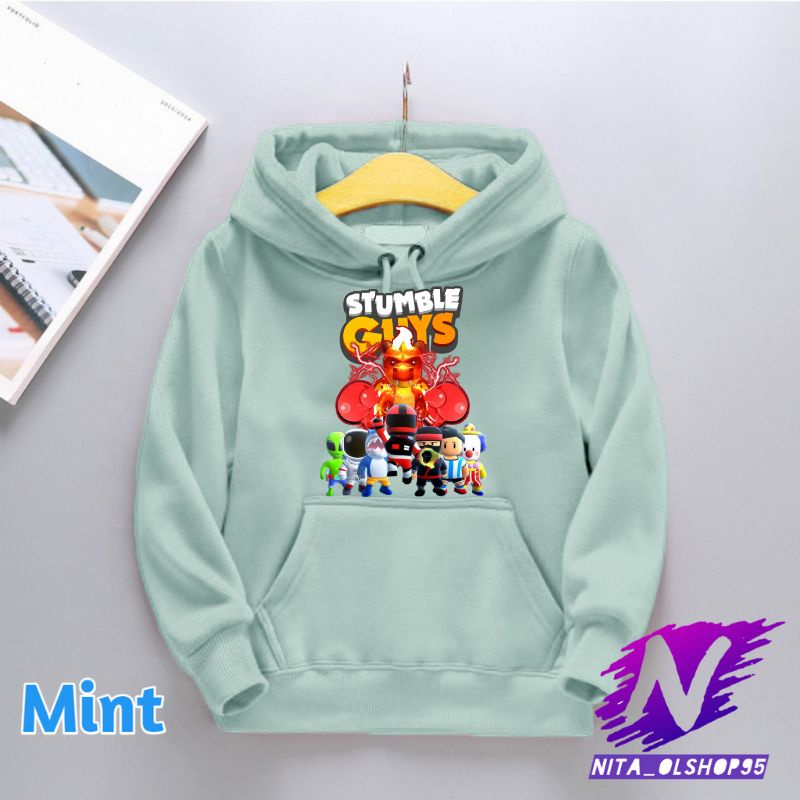 hoodie stumble guys lava dragon sweater hoodie anak stumble dragon