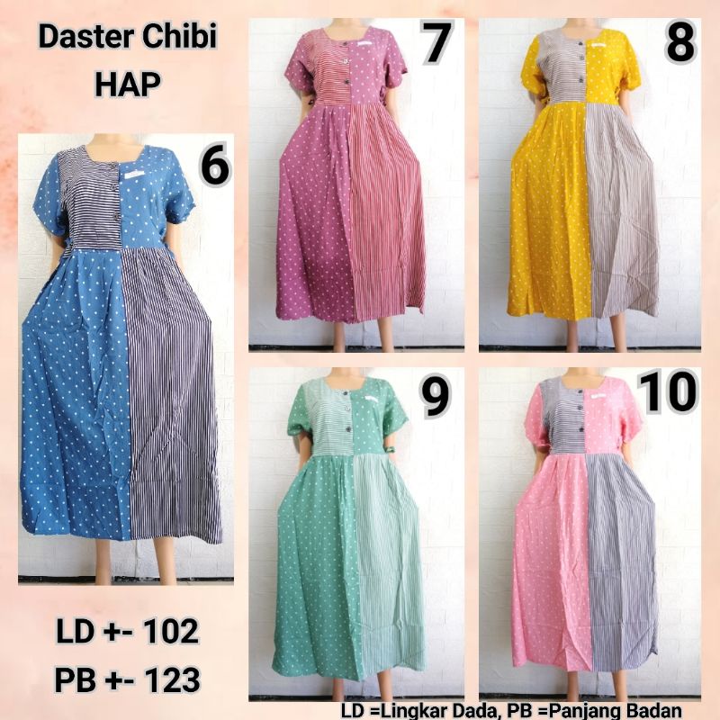 DASTER CHIBI LENGAN HAP LD 102 RAYON ADEM BUSUI FRIENDLY SLWH