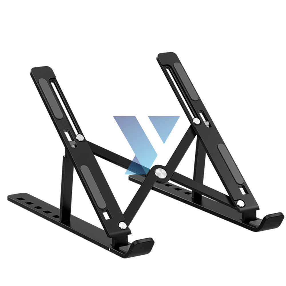 NUOXI Laptop Stand Aluminium Foldable Adjustable 6 Height - N3 ( Al-Yusi )