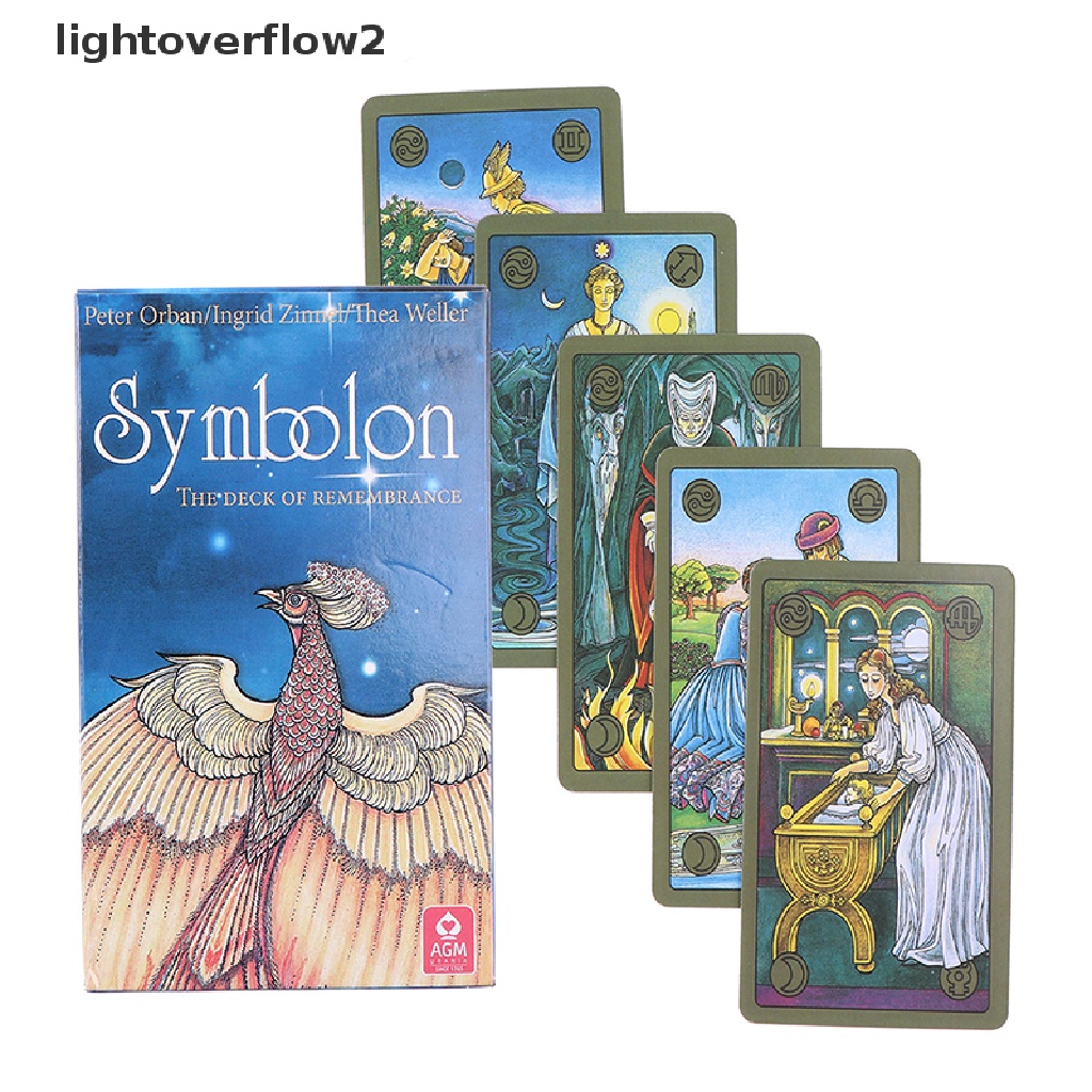 (lightoverflow2) Mainan Kartu Tarot Ramalan Untuk Pesta / Hadiah