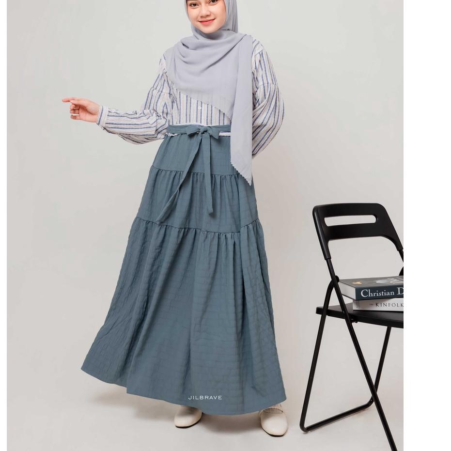 Terpercaya Jilbrave Emma Dress Model Reversible Dress Dengan 4 Varian Warna