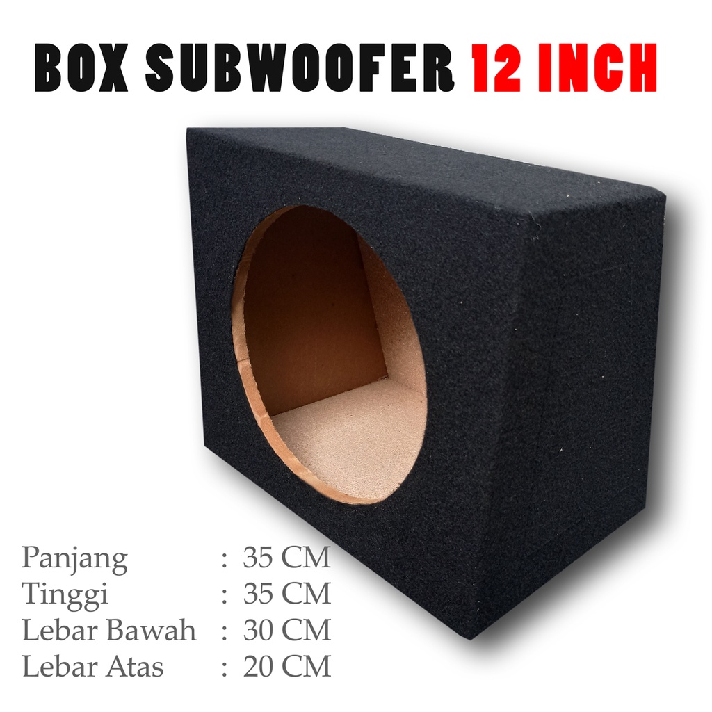 28modified - Box Subwoofer 12 Inch Model Kotak untuk Panther, Kijang, Mobil Pick Up Universal
