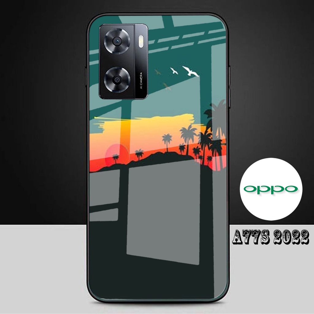 [A13] Case Oppo A77S / Softcase Kaca Kilau Oppo A77S / Casing Handphone Oppo A77S / Case Oppo A77S -