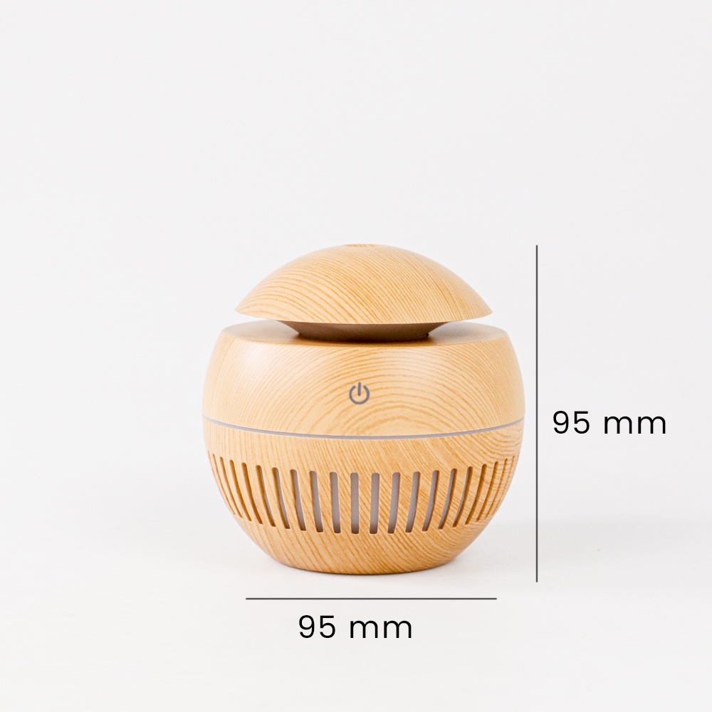 Humidifier Ultrasonic Diffuser Aromatherapy Humi KJR12 Wood Design 130ml