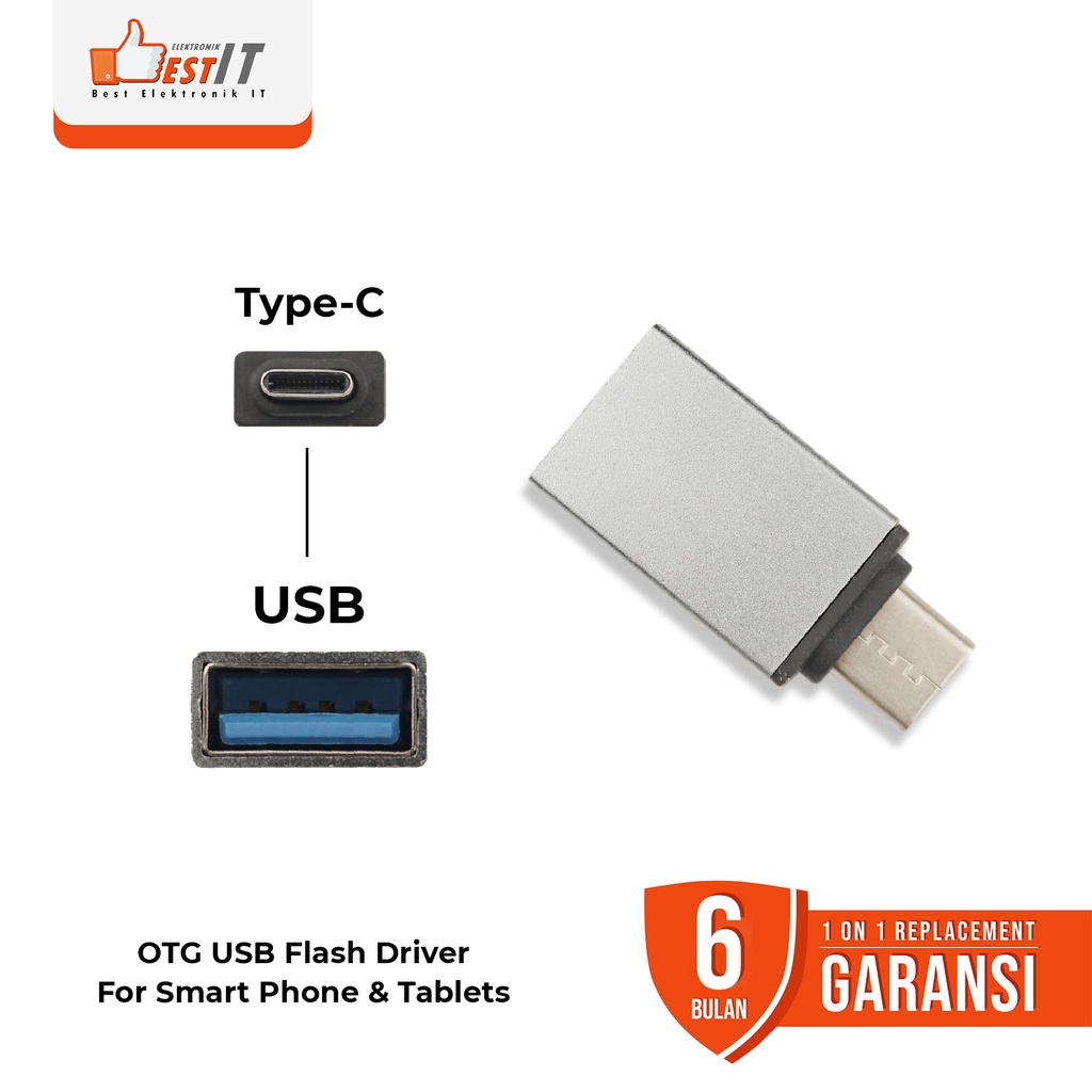 OTG Type C to USB 3.0 Female -OTG Plug Connector Fast Speed