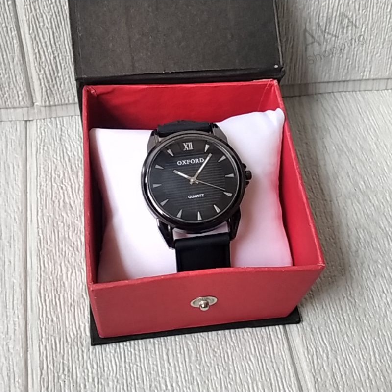 Jam Tangan Couple Strap Karet Trendy Terkini Original Oxford