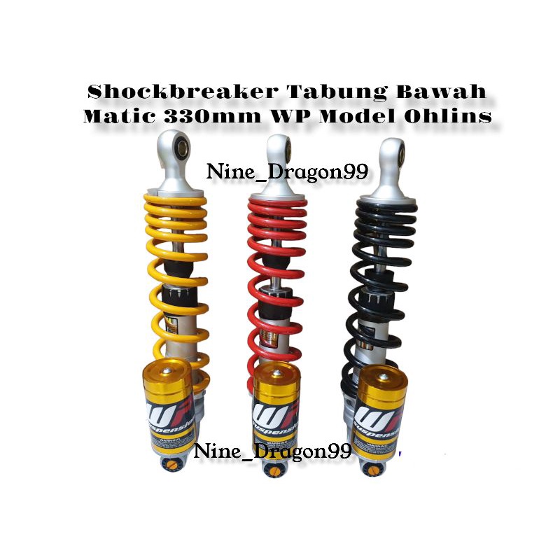 Shockbreaker Shock Tabung Bawah Matic KTC WP 310mm 330mm Vario Beat Mio Scoopy Xeon GT 125