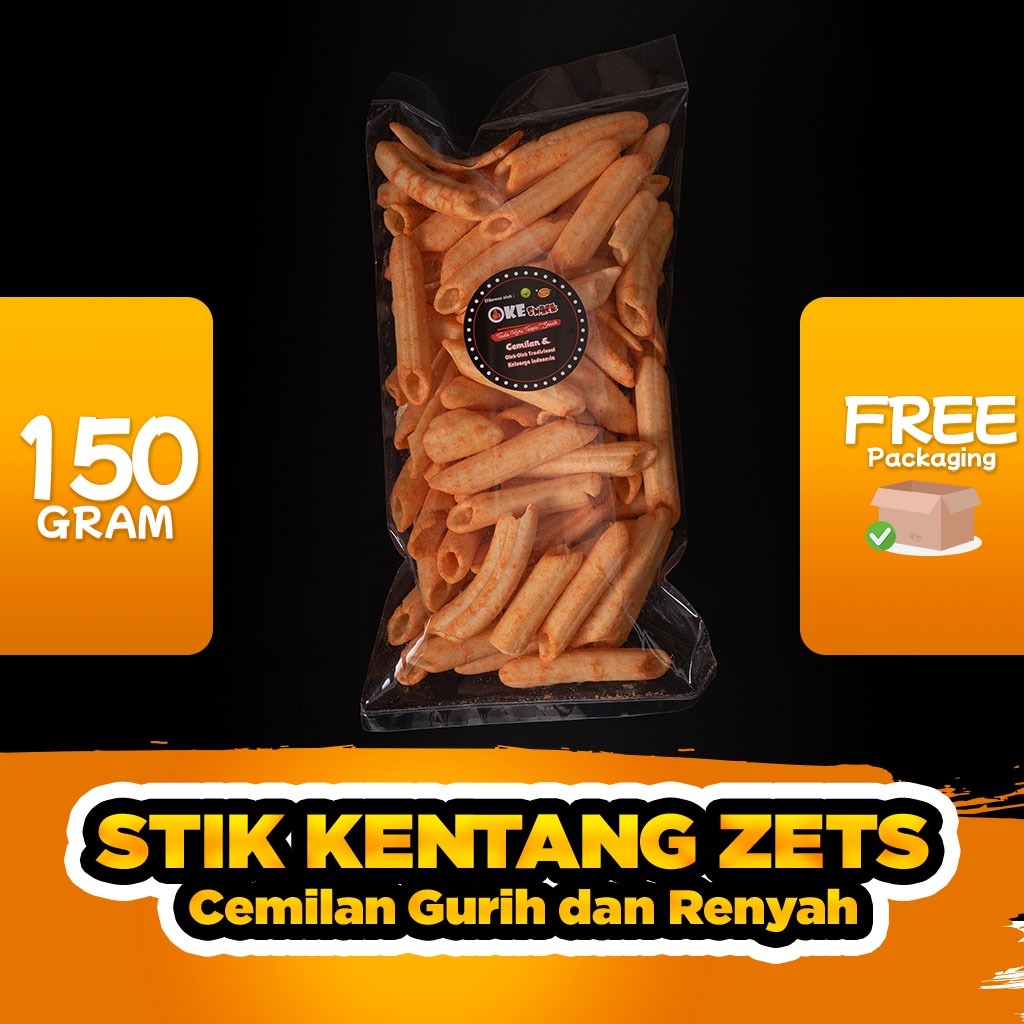 

OkeSnack Stik Kentang Zets