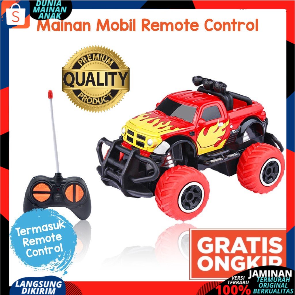 Mainan mobil remot kontrol Toys Rc Car Jeep Offroad Remote Control SNI MINI CLIMBER TERBARU