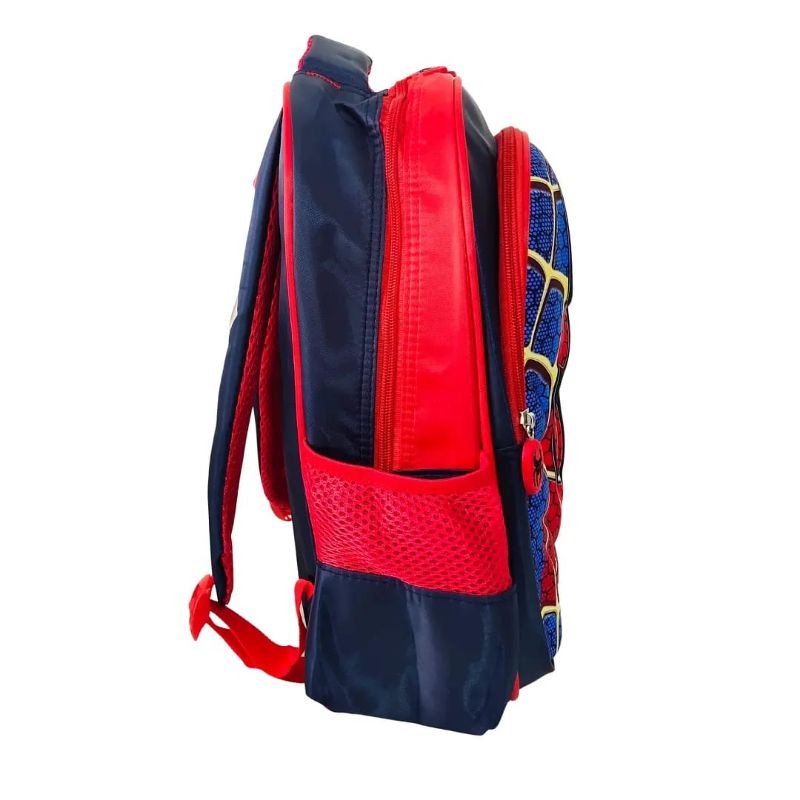 Tas Sekolah Anak Laki Laki TK SD Model Ransel Import Premium Motif Superhero Spiderman Batman Superman Captain America