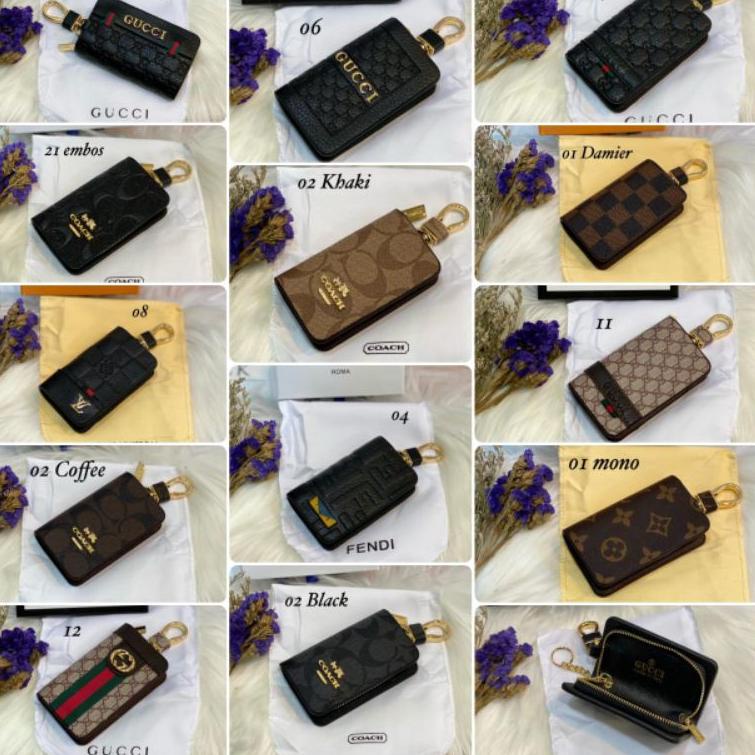 ㊫ Dompet Gantungan Kunci Mobil GC,Coach NEW PRODUCT 3899 ღ