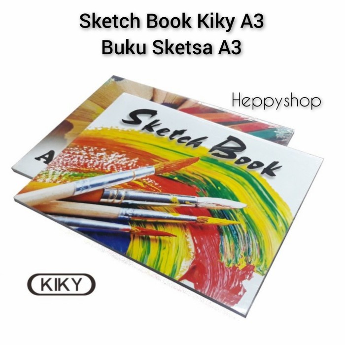 

Unik Sketch Book Kiky A3, Buku Sketsa A3 Berkualitas