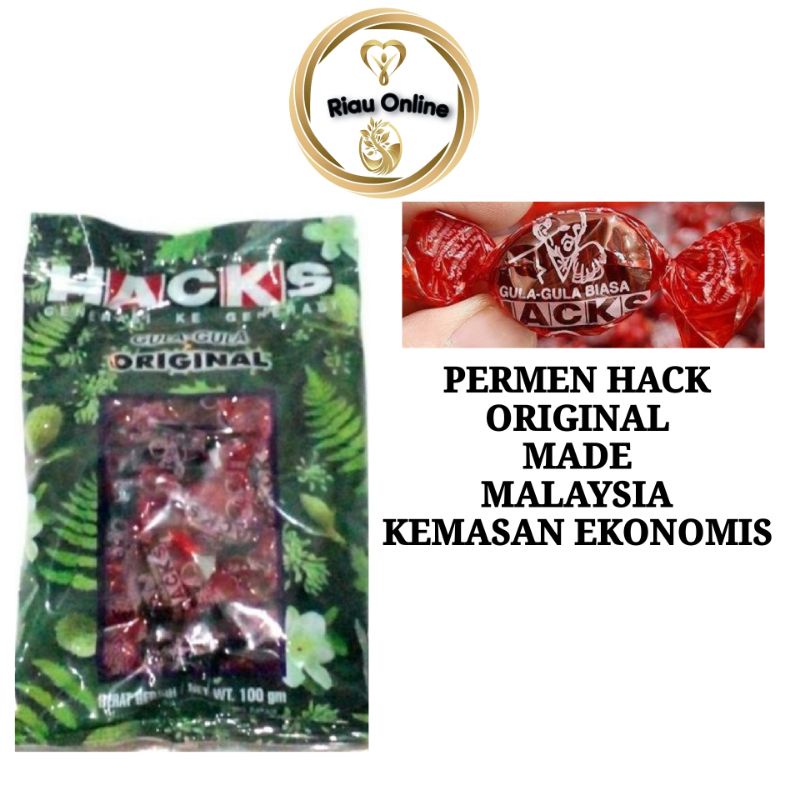 

PERMEN HACK MADE MALAYSIA KEMASAN EKONOMI 50gr +-14butir