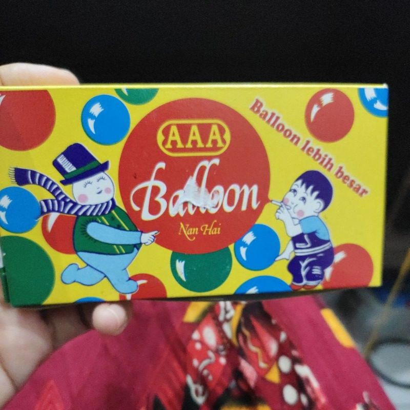 Mainan balon balon AAA Balon tiup