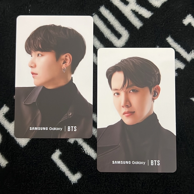PHOTOCARD SAMSUNG LATIN BTS SUGA J-HOPE