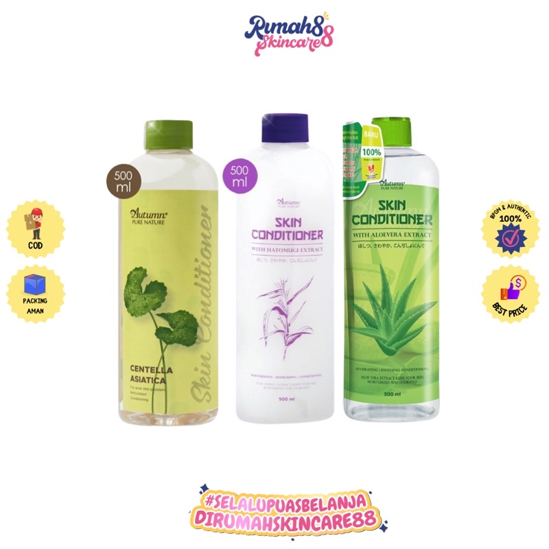 AUTUMN Skin Conditioner HATOMUGI 500ml | Skin Conditioner Aloe Vera