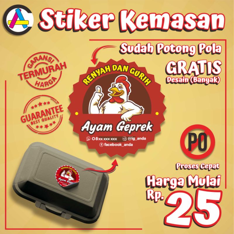 

Stiker Label Makanan Custom / Stiker Label Nama / Stiker Kemasan Makanan / Stiker Kemasan Custom / Stiker Kemasan Minuman / Stiker Kemasan Kue / Stiker Label Ulang Tahun Anak Murah