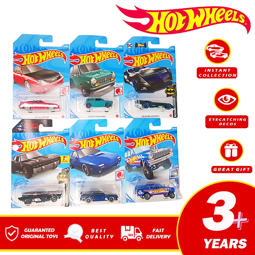 Hot Wheels Original Termurah Made in Malaysia / Hotwheels Ori Banyak Variasi / Mobil Koleksi / Mainan Anak