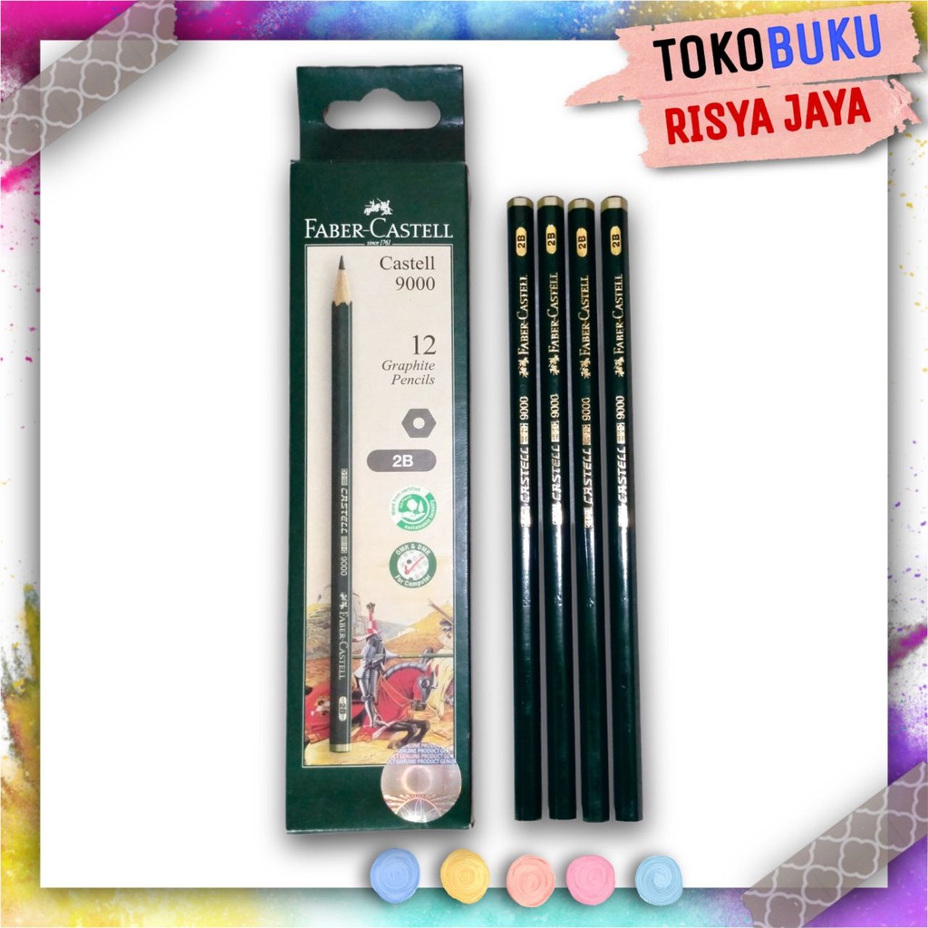 

(PCS) Pensil 2B Faber Castell