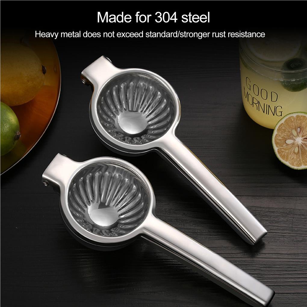 Perasan Lemon Stainless Steel Super High Quality Manual304 Citrus Press Hand Juicer Steel Stainless Untuk Jus Lemon Jeruk Nipis Sayur