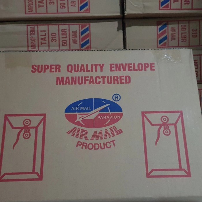 

Diskon Amplop Coklat Airmail Tali Sale!!!