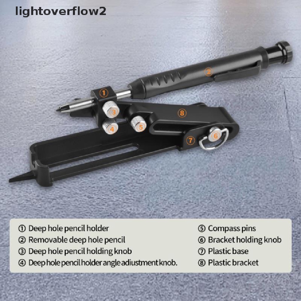 (lightoverflow2) Alat Ukur Sudut Adjustable