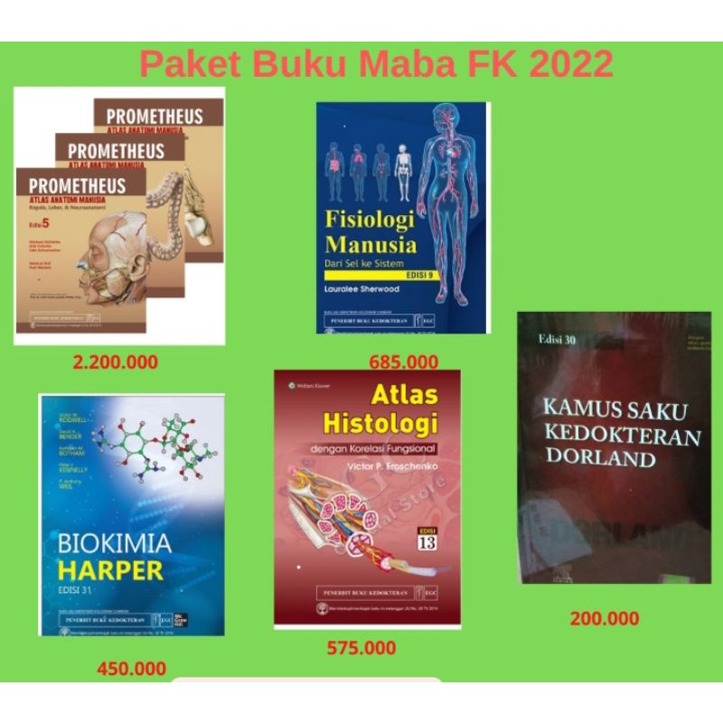 PAKET  BUKU KEDOKTERAN 2