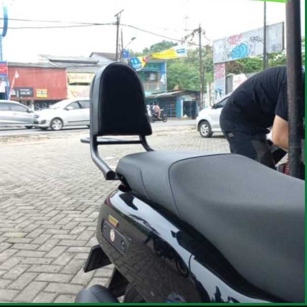 COD !!! Back Rack Yamaha fazzio. Sandaran fazzio .. Aksesoris motor fazio - SNDARAN RAMPING