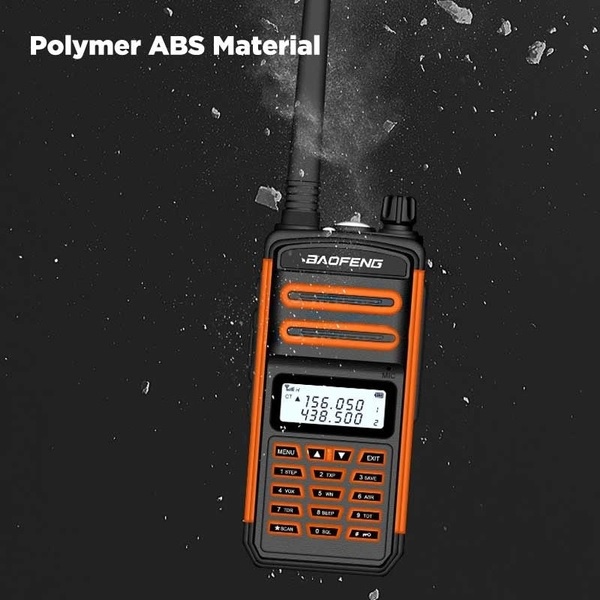 BF-S5 PLUS - HT Handy Radio Walkie Talkie - Radio Panggil 2 Arah - IP67 Waterproof Tahan Air