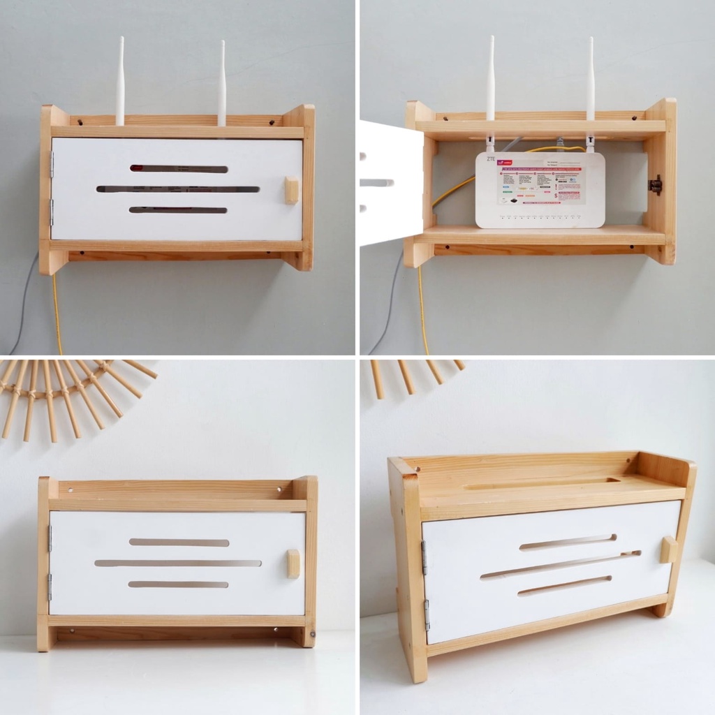 Box Antena Wifi (Cover Antena Router/Tutup Antena Wifi)