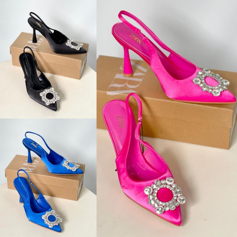 Zara Heels 9cm Selop S17800 Best Price