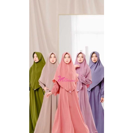 ANNA DRESS (GAMIS ONLY) BY HIJAB SYANDANA