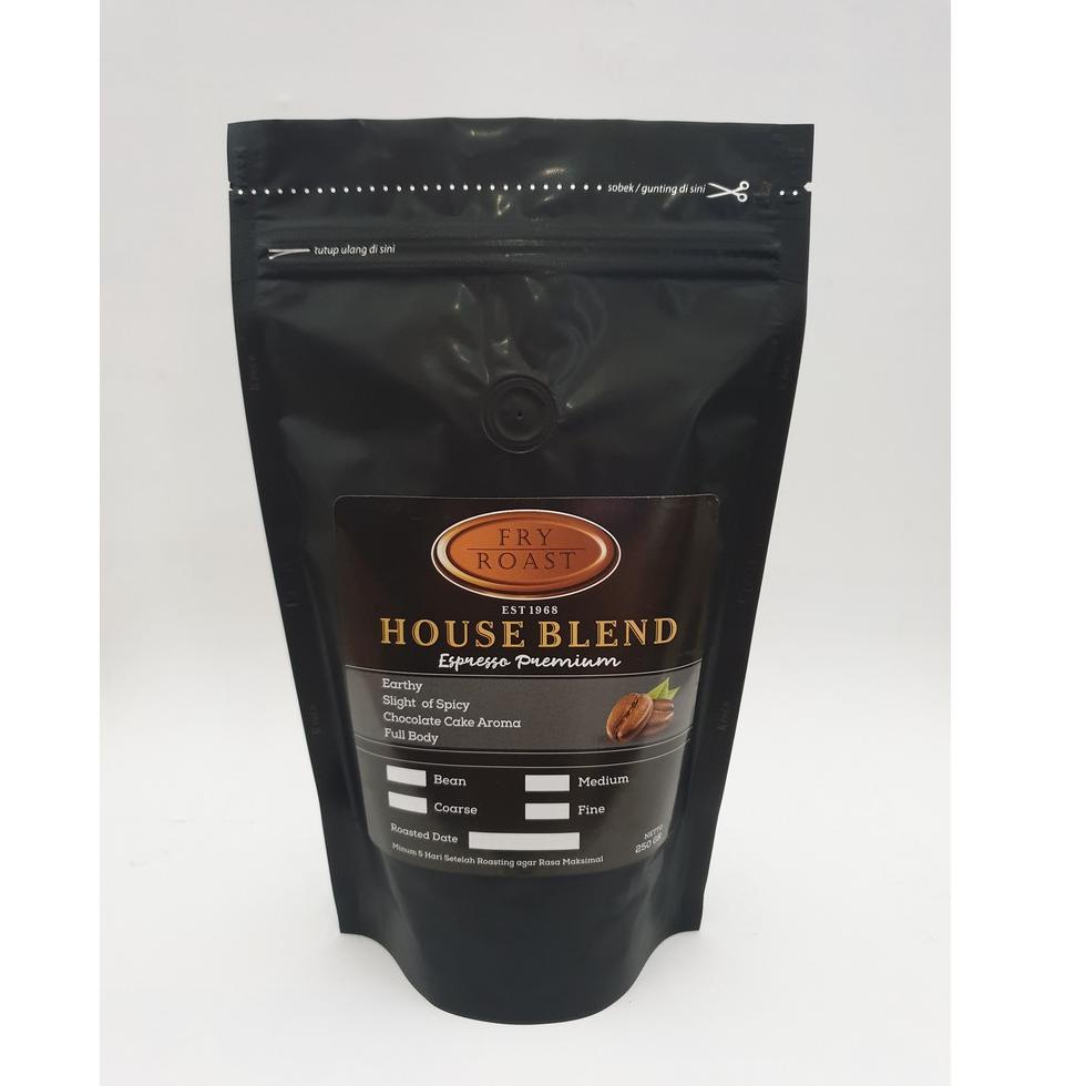 

Wow Murah Meriah.. KOPI HOUSE BLEND ESPRESSO PREMIUM (BIJI/BUBUK) 250 GRAM 77M