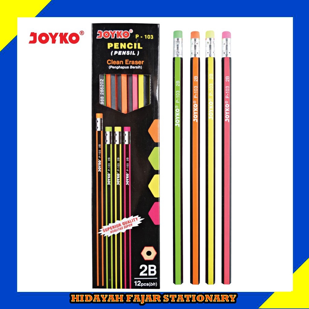 

Pensil 2B - Pensil Joyko P103