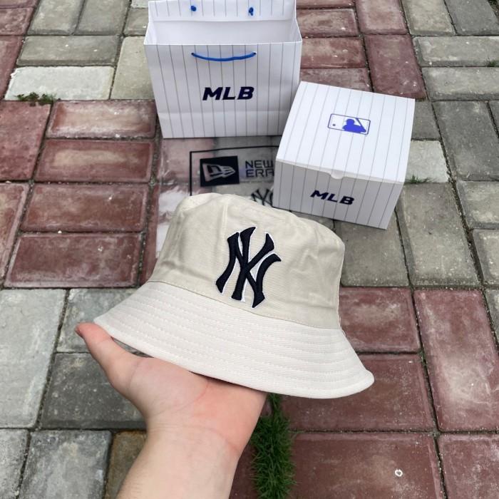 MLB BUCKET HAT NEW YORK YANKEES FISHERMAN CAP REVERSIBLE Free Goodie B