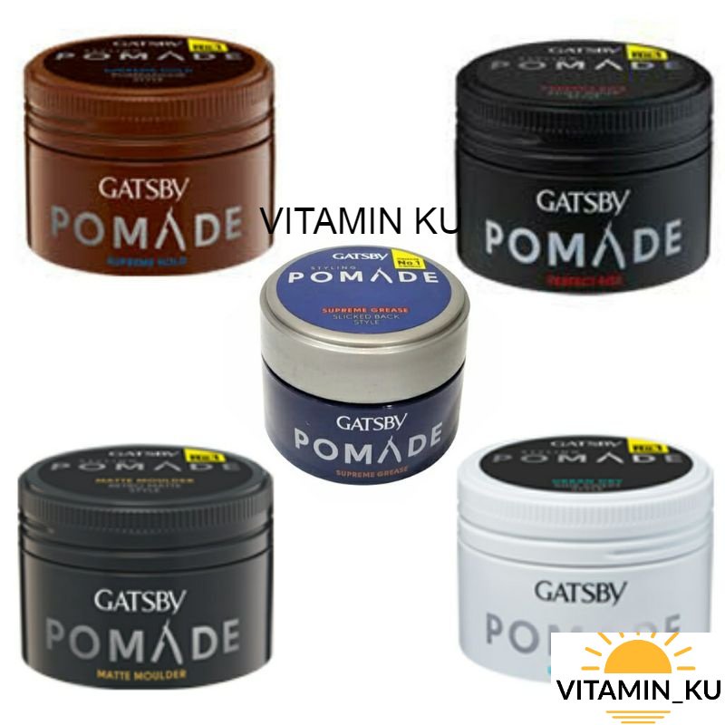 [BISA COD] GATSBY STYLING POMADE 30GR